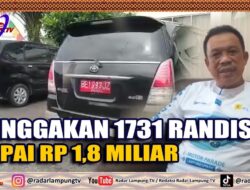 Tunggakan 1731 Randis Capai Rp 1,8 Miliar