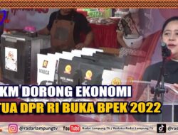 Umkm Dorong Ekonomi, Ketua DPR RI Buka BPEK 2022