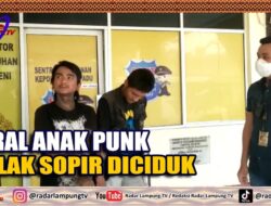 Viral Anak Punk Palak Sopir Diciduk