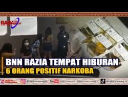 BNN Razia Tempat Hiburan,  6 Orang Positif Narkoba
