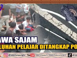 Bawa Sajam, Puluhan Pelajar Ditangkap Polisi