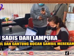 Ibu Sadis Dari Lampura, Pukul Dan Gantung Bocah Sambil Merekam