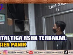 Lantai Tiga Rshk Terbakar, Pasien Panik