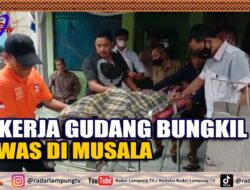 Pekerja Gudang Bungkil T*was Di Musala