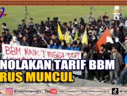 Penolakan Tarif BBM Terus Muncul