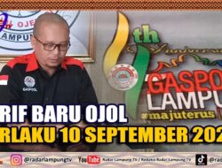 Tarif Baru Ojol Berlaku 10 September 2022