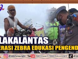 6 Lakalantas, Operasi Zebra Edukasi Pengendara