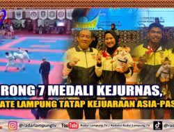 Borong 7 Medali Kejurnas, Karate Lampung Tatap Kejuaraan Asia Pasifik