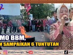Demo BBM, IMM Sampaikan 6 Tuntutan