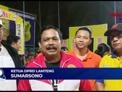 KETUA DPRD HADIRI PENUTUPAN BOLA VOLY BUPATI CUP U 23