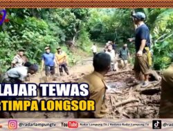 Pelajar Tewas Tertimpa Longsor
