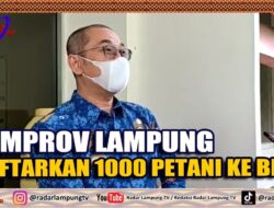 Pemprov Lampung Daftarkan 1000 Petani Ke BPJS
