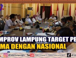 Pemprov Lampung Target PBPU Sama Dengan Nasional