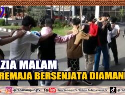 Razia Malam, 10 Remaja Bersenjata Diamankan