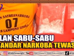 Telan Sabu Sabu, 1 Bandar Narkoba Tewas