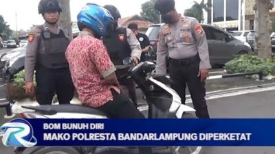 ANTISIPASI SERANGAN TEROR : Semua Markas Kepolisian Dijaga Ketat