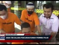 ANAK TIRI PERWIRA POLISI DITEMBAK : Dalangi Pencurian Rumah Ayahnya