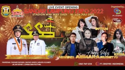 LIVE EVENT OPENING BANDAR LAMPUNG EXPO 2022