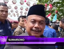 Bupati Musa Ahmad Buka Kirab Pemilu 2024 Di Lamteng