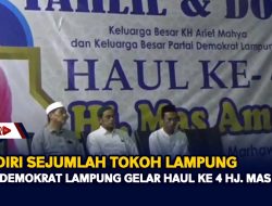Dihadiri Sejumlah Tokoh Lampung, Ketua Demokrat Lampung Gelar Haul Ke 4 Hj. Mas Amah