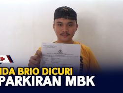 Honda Brio Dicuri Diparkiran MBK