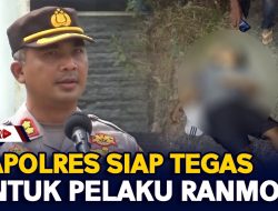 Kapolres Siap Tegas Untuk Pelaku Ranmor