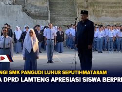 Kunjungi SMK Pangudi Luhur Seputihmataram, Ketua DPRD Lamteng Apresiasi Siswa Berprestasi
