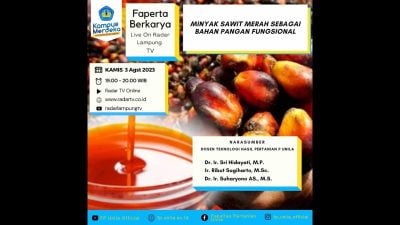 MINYAK SAWIT MERAH SEBAGAI BAHAN PANGAN FUNGSIONAL