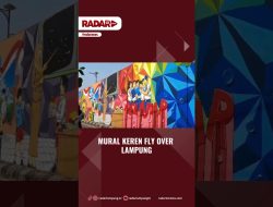 MURAL KEREN FLY OVER LAMPUNG