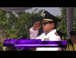 PJ BUPATI MESUJI JADI INSPEKTUR UPACARA PENGIBARAN BENDERA