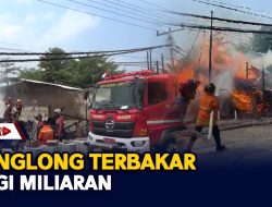Panglong Terbakar Rugi Miliaran