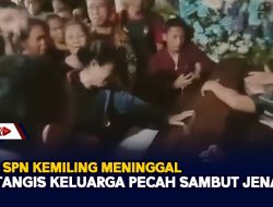 Siswa SPN Kemiling Meninggal, Isak Tangis Keluarga Pecah Sambut Jenazah