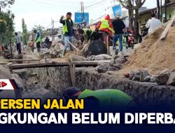30 Persen Jalan Lingkungan Belum Diperbaiki