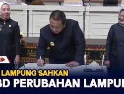 DPRD Lampung Sahkan APBD Perubahan Lampung