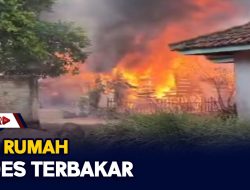 Dua Rumah Ludes Terbakar