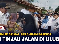 Gubernur Arinal Serahkan Bansos Dan TInjau Jalan Di Ulubelu