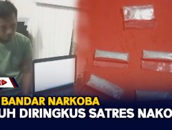 Jadi Bandar Narkoba, Buruh Diringkus Satres Nakoba