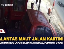 Lakalantas Maut Jalan Kartini, Pengemudi Minibus Lapor Babinkamtibmas, Pemotor Dicari Polisi