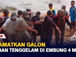 Selamatkan Galon, Korban Tenggelam Di Embung 4 Meter