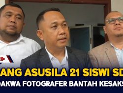 Sidang Asusila 21 Siswi SD, Terdakwa Fotografer Bantah Kesaksian
