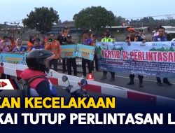 Tekan Kecelakaan, PT KAI Tutup Perlintasan Liar