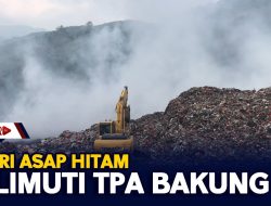 4 Hari Asap Hitam Selimuti TPA Bakung