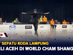 Atlet Sepatu Roda Lampung Wakili Aceh Di World Cham Shanghai