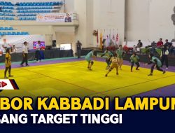 Cabor Kabbadi Lampung Pasang Target Tinggi