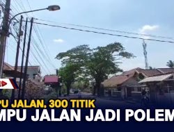 Lampu Jalan, 300 Titik Lampu Jalan Jadi Polemik