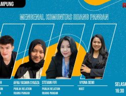 MENGENAL KOMUNITAS RUANG PANGAN, EKSISTENSI DALAM PEMANFAATAN PANGAN