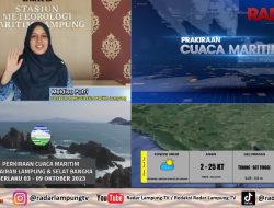 PRAKIRAAN CUACA MARITIM LAMPUNG DAN SELAT BANGKA BERLAKU 3 –  9 OKTOBER 2023