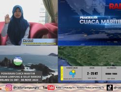 PRAKIRAAN CUACA MARITIM LAMPUNG DAN SELAT BANGKA BERLAKU 31 OKTOBER – 6 NOVEMBER 2023