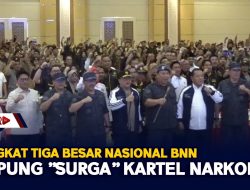 Peringkat Tiga Besar Nasional BNN, Lampung ’’Surga’’ Kartel Narkoba