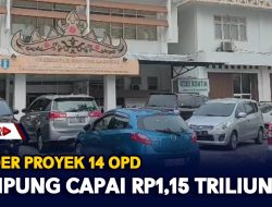 Tender Proyek 14 OPD Lampung Capai Rp1,15 Triliun